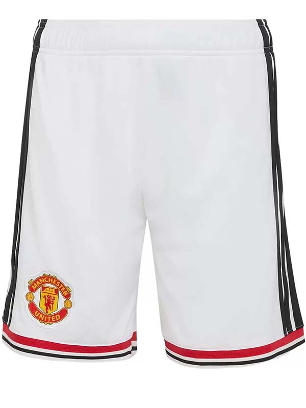 Manchester United home soccer shorts 2026-2027